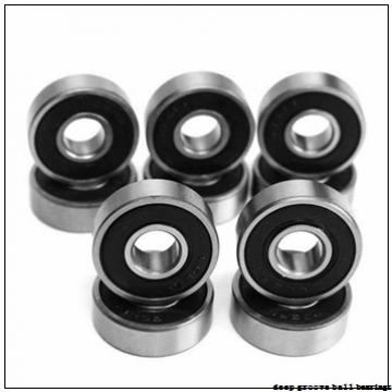 2,5 mm x 7 mm x 2,5 mm  FBJ F692X deep groove ball bearings